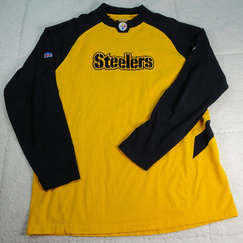 NFL Pittsburgh Steelers Reebok L/S Shirt X-Large